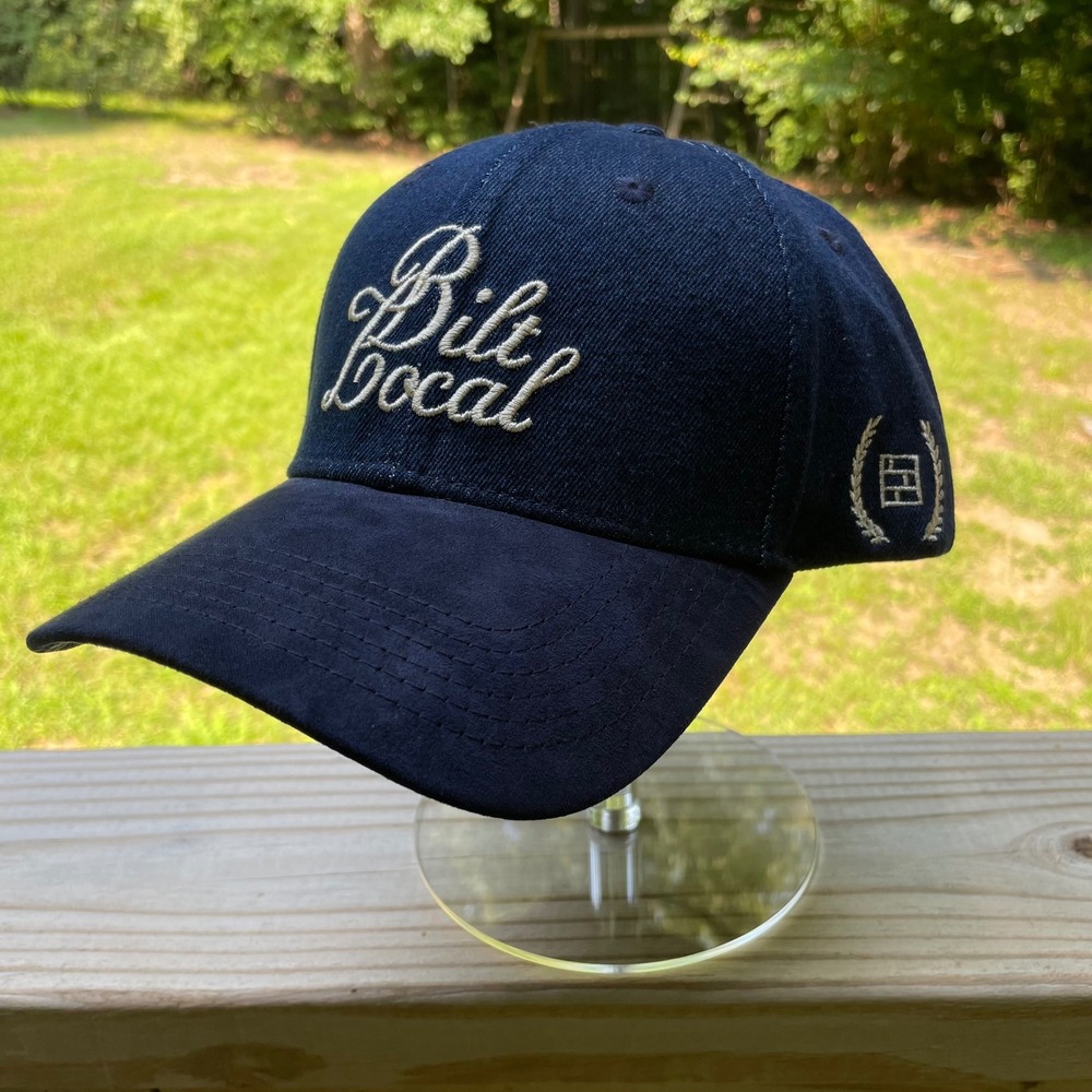 Bilt Local Blue Denim Suede Hat American Financial Tech Rewards Credit Company